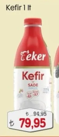 Teker Kefir 1 Lt
