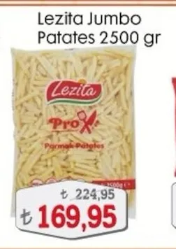Lezita Jumbo Patates 2500 Gr