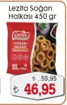 Lezita Soğan Halkası 450 Gr