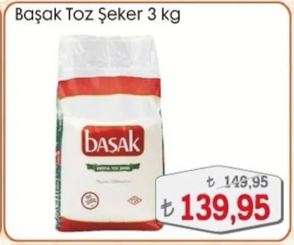 Başak Toz Şeker 3 Kg