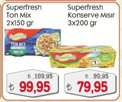 Superfresh Ton Mix 2X150 Gr