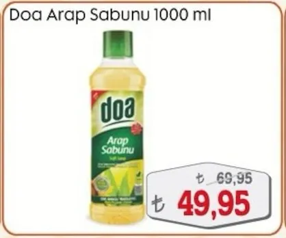 Doa Arap Sabunu 1000 Ml
