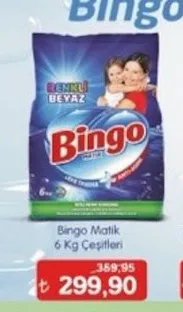 Bingo Matik 6 Kg Çeşitleri