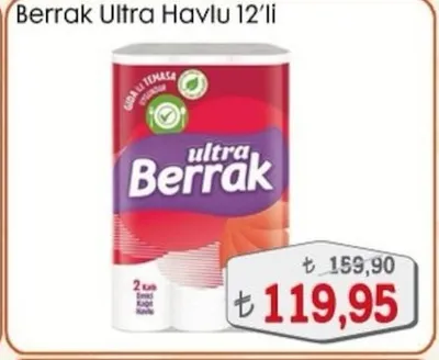 Berrak Ultra Havlu 12'Li