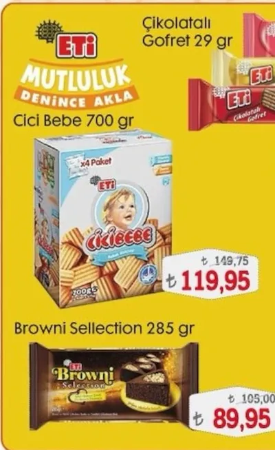 Eti Cici Bebe 700 Gr
