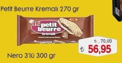 Eti Petit Beurre Kremalı 270 Gr
