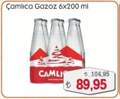 Çamlıca Gazoz 6X200 Ml