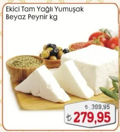 Ekici Tam Yağlı Yumuşak Beyaz Peynir Kg
