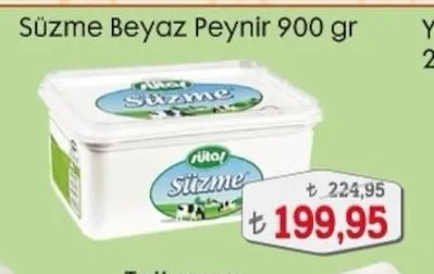 Ritol Süzme Beyaz Peynir 900 Gr