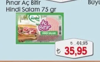 Pınar Aç Bitir Hindi Salam 75 Gr