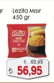 Lezita Mısır 450 Gr