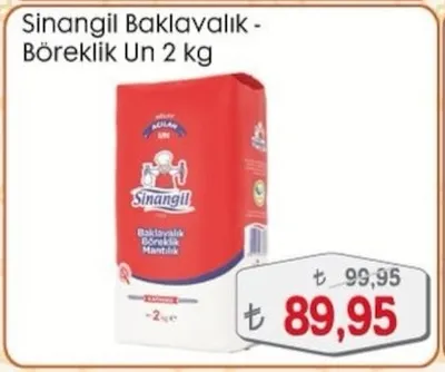 Sinangil Baklavalık - Böreklik Un 2 Kg