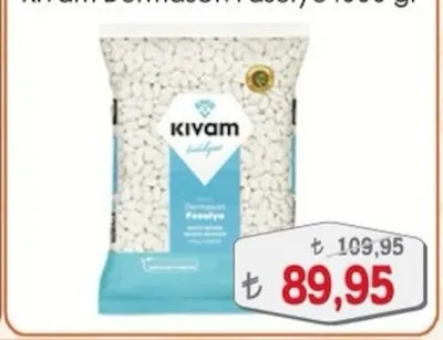 Kıvam Dermason Fasulye 1000 Gr