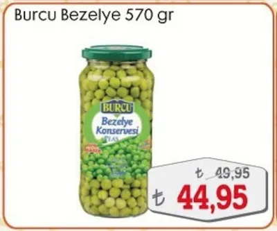 Burcu Bezelye 570 Gr