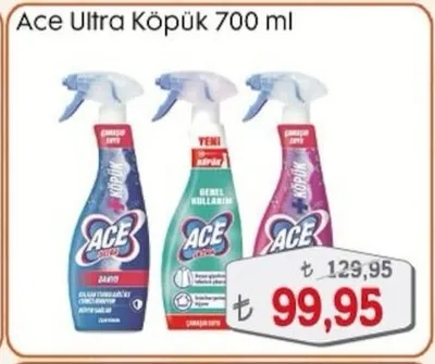 Ace Ultra Köpük 700 Ml
