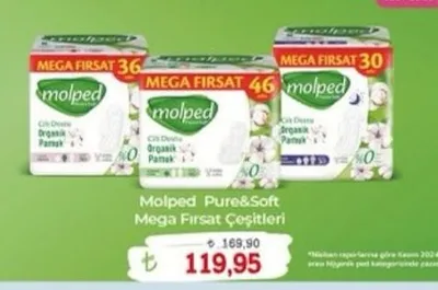 Molped Pure&Soft Mega Fırsat Çeşitleri