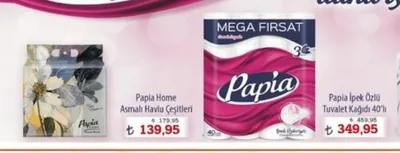 Papia Home Asmalı Havlu Çeşitleri