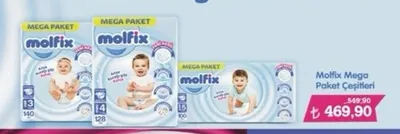 Molfix Mega Paket Çeşitleri