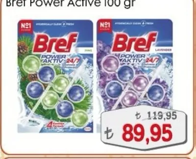 Bref Power Active 100 Gr