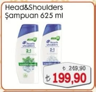 Head&Shoulders Şampuan 625 Ml