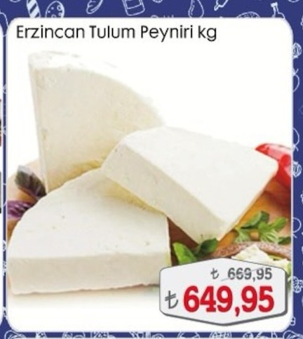 Erzincan Tulum Peyniri Kg