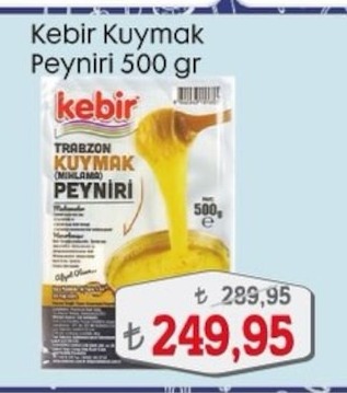Kebir Kuymak Peyniri 500 Gr