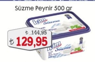 Içim Süzme Peynir 500 Gr