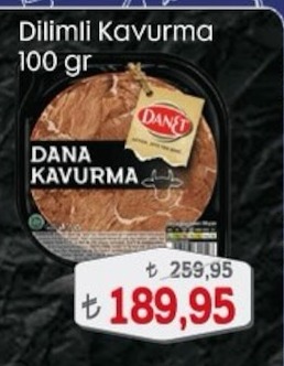 Dilimli Kavurma 100 Gr