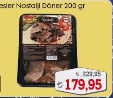 Esler Nostalji Döner 200 Gr
