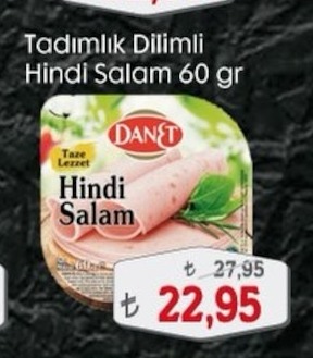 Danet Tadımlık Dilimli Hindi Salam 60 Gr