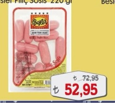 Besler Piliç Sosis 220 Gr