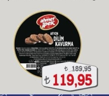 Ahmet İpek Afyon Dilim Kavurma