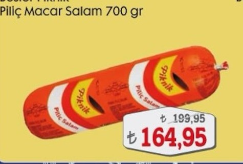 Besler Piliç Macar Salam 700 Gr