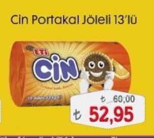 Eti Cin Portakal Jöleli 13'Lü