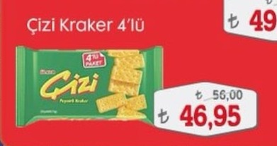 Çizi Kraker 4'Lü