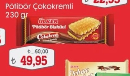 Ülker Pötibör Çokokremli 230 Gr