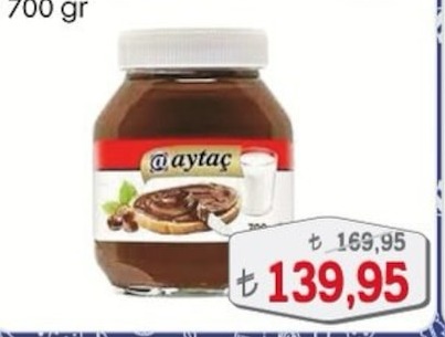 Aytaç Kakaolu Fındık Kreması 700 Gr