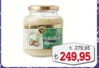 Fiskobirlik Fındık Ezmesi