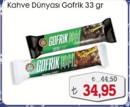 Kahve Dünyası Gofrik 33 Gr