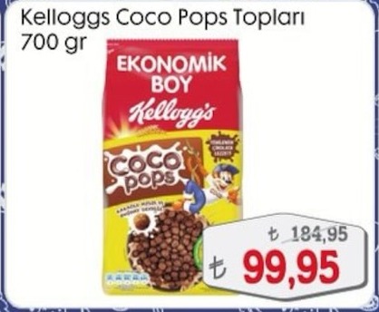 Kelloggs Coco Pops Topları 700 Gr