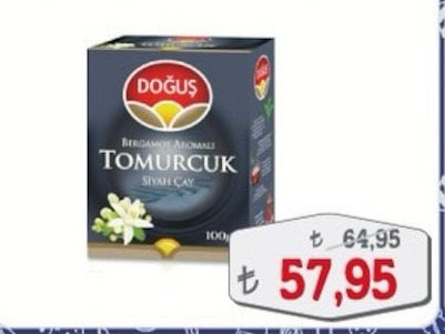 Doğuş Bergamot Aromalı Tomurcuk Siyah Çay 100G