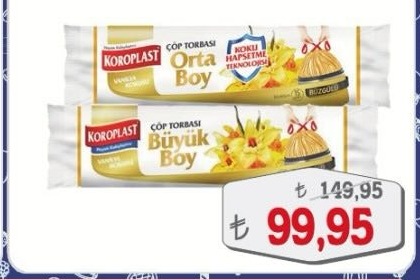 Koroplast Çöp Torbası