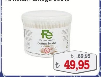 Fe Kulak Pamuğu 300'Lü