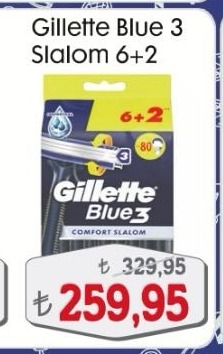 Gillette Blue 3 Slalom 6+2