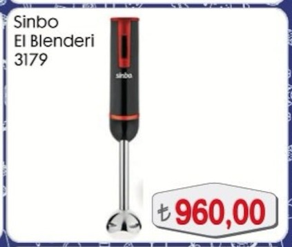 Sinbo El Blenderi 3179