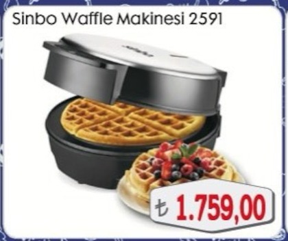 Sinbo Waffle Makinesi 2591