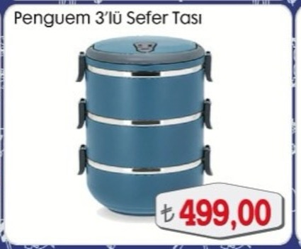 Penguem 3'Lü Sefer Tası