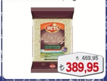 Reis Pilavlık Pirinç 1 Kg