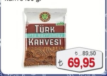 Türk Kahvesi 100 Gr