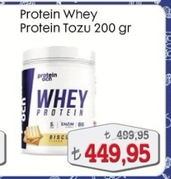 Protein Whey Protein Tozu 200 Gr